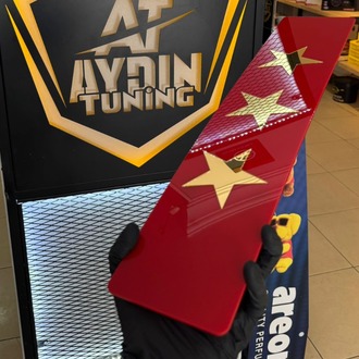 3D JELATİN KORUMALI PLEKSİ DEKOR PLAKA CUMHURBAŞKANLIĞI MODEL