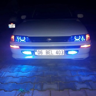 TOYOTA COROLLA EFSANE KASA / U TİP ANGEL SETİ 64 RENK TELEFON KONTROLLÜ