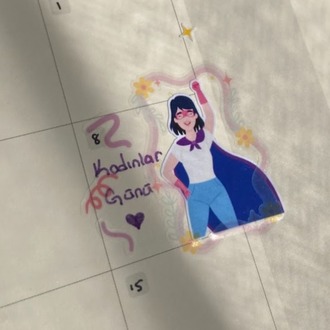 Kadınlar Günü Sticker Seti