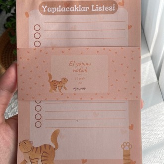 A6 Cat Notepad