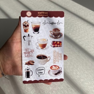 Coffee Sticker Seti