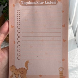 A6 Cat Notepad