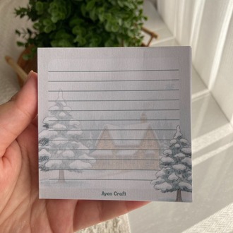 Winter Notepad