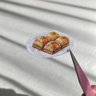 Türk Tatlıları Sticker Seti