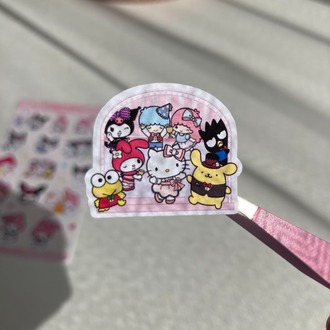 Kuromi & Melody Sticker Seti