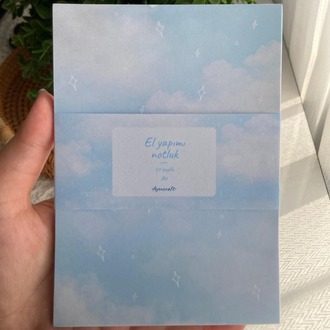 A6 Sky Notepad