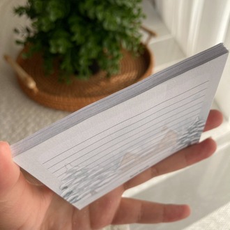 Winter Notepad