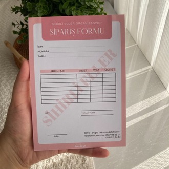 Özel Tasarım Notepad