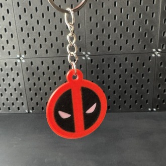 Deadpool Logo Anahtarlık
