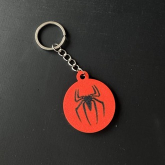 Spider-Man Logo Amahtarlık