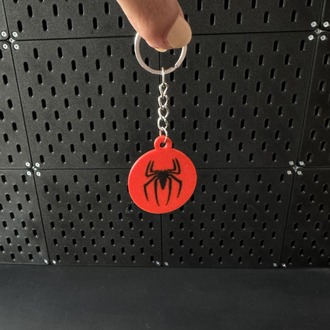 Spider-Man Logo Amahtarlık