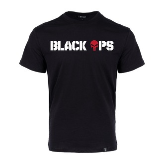 Black Ops Baskılı Tişört Siyah