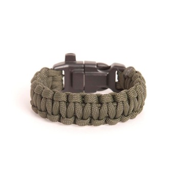 Paracord Hayatta Kalma Bilekliği - Haki