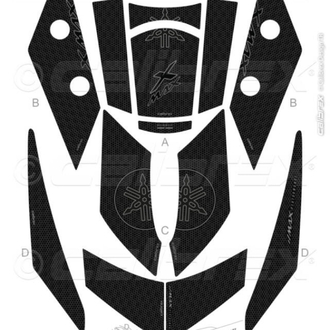 YAMAHA XMAX FULL TANKPAD SET 2018-2020