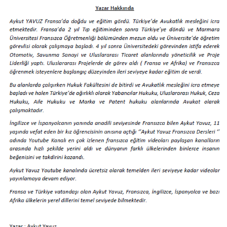 FRANSIZCA  DİLBİLGİSİ İLERİ SEVİYE 