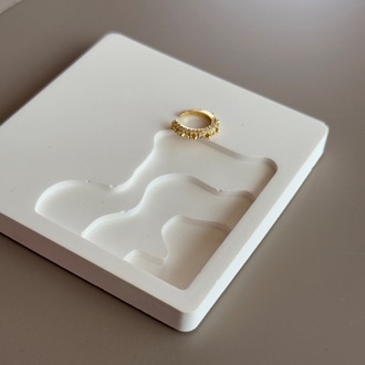 Çelik Gold Taşlı Earcuff