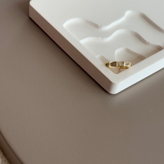 Çelik Gold Taşlı Earcuff