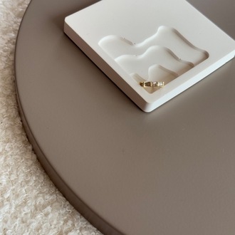 Çelik Gold Taşlı Earcuff