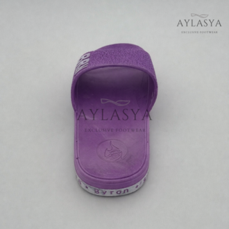 Byron Lila Unisex Kaydırmaz Taban Terlik