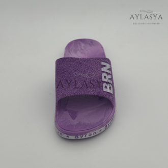 Byron Lila Unisex Kaydırmaz Taban Terlik