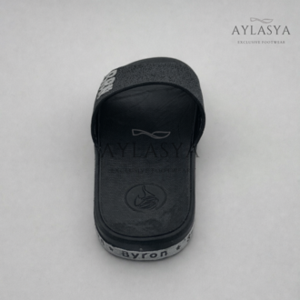 Byron Siyah Unisex Kaydırmaz Taban Terlik