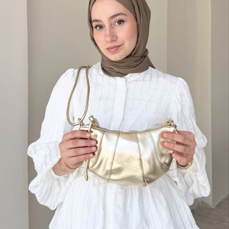 Kuruvasan gold çanta