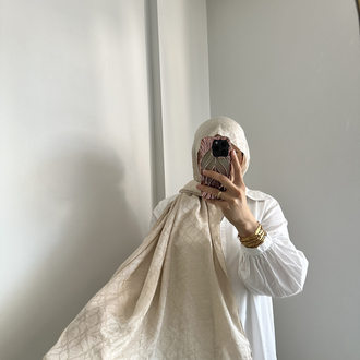 Ayrobin pamuk şal