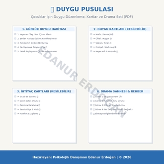 Duygu Pusulası Çalışma Seti