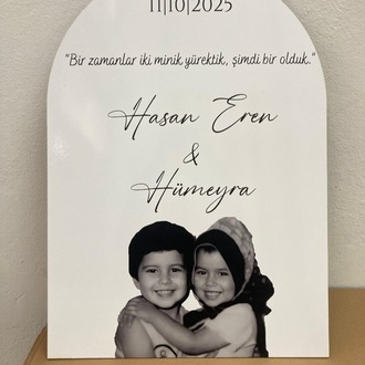 FOTOĞRAF BASKILI KARŞILAMA PANOSU