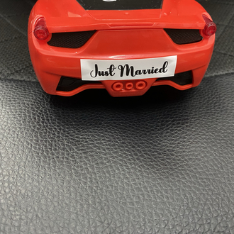 Plaka Stickerı