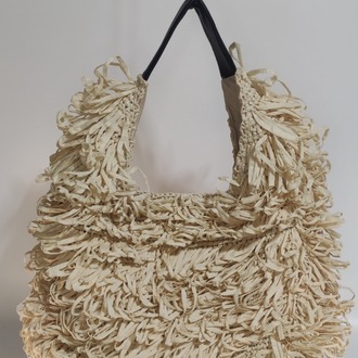 LUNA – Handmade Raffia Shoulder Bag | Boho Summer Style