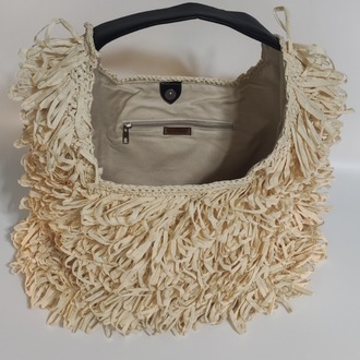 LUNA – Handmade Raffia Shoulder Bag | Boho Summer Style