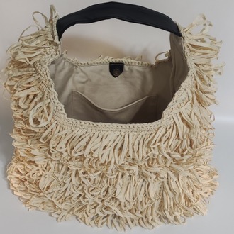 LUNA – Handmade Raffia Shoulder Bag | Boho Summer Style