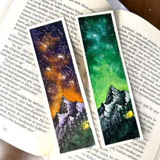 Kutup Işıkları 2'li Set - Kitap Ayracı