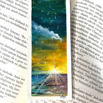 Altın Işık - Kitap Ayracı
