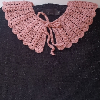 Vintage Örgü Yaka