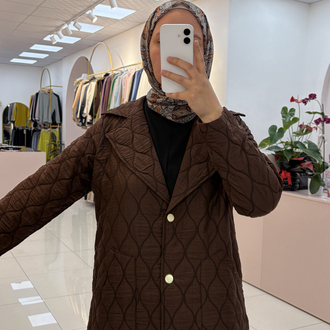 Kapitone Trenç Model Ceket