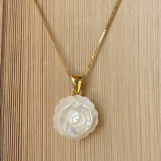 Rose Sedef kolye