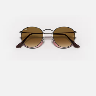 Ray-Ban RB3447 ROUND METAL 004/51 Brown