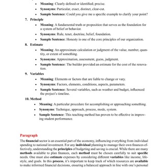 The Academic Word List for TOEFL & IELTS