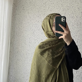 Halka desen jakar soft şal