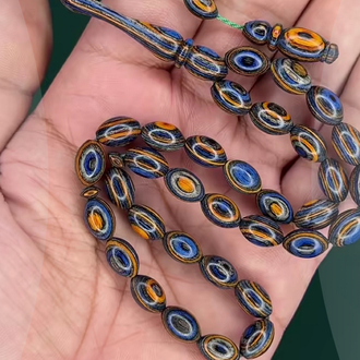 300 - Usta imzalı Kaffur Ağacı Erkek Tesbih