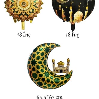 Ramazan Folyo Balon Seti
