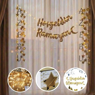Ramazan Süsleme Seti (Balonsuz)
