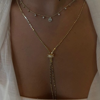 Layered Y Kolye