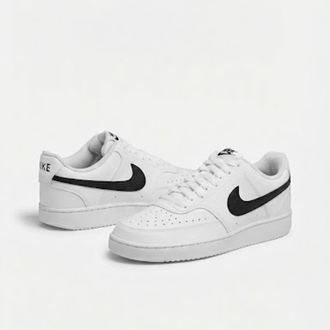 İthal Nike court vision white black
