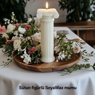 SÜTUN FİGÜRLÜ SOYAWAX MUMU