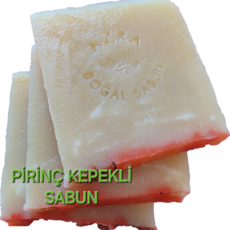 DOĞAL PİRİNÇ KEPEKLİ SABUN (100 ve 180 gr.)