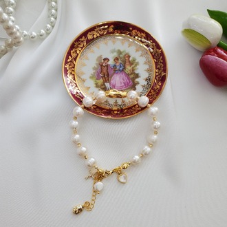 "Pearl Embrace" Ayarlanabilir İnci Bileklik