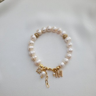 "Pearl Embrace" Ayarlanabilir İnci Bileklik
